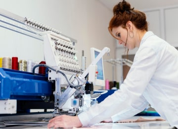 Large format printing banner sample